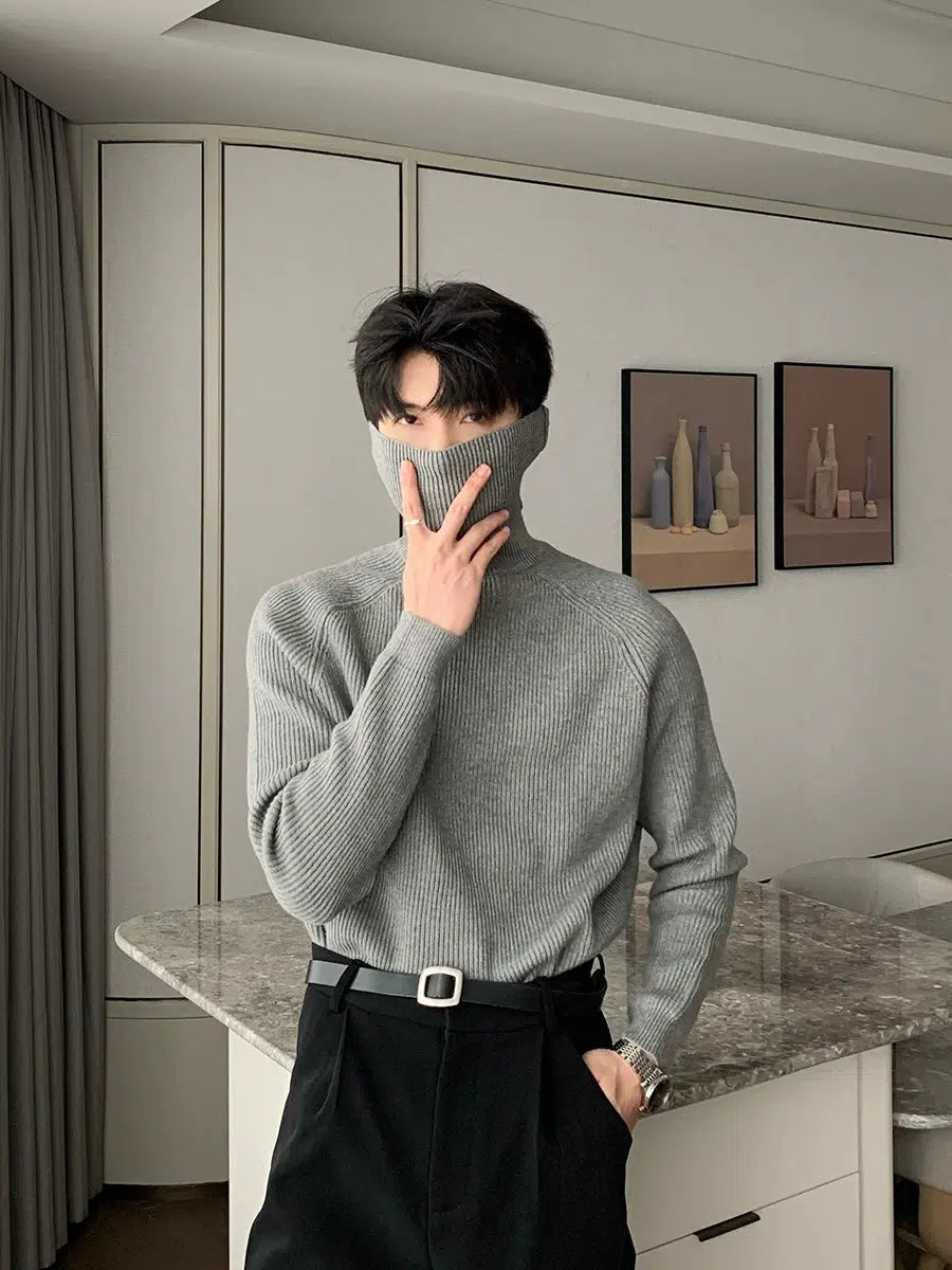 Korean sales fashion turtleneck