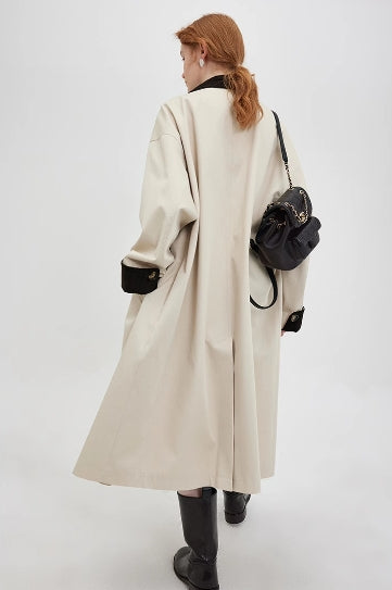 Classic Double-Breasted Trench Coat