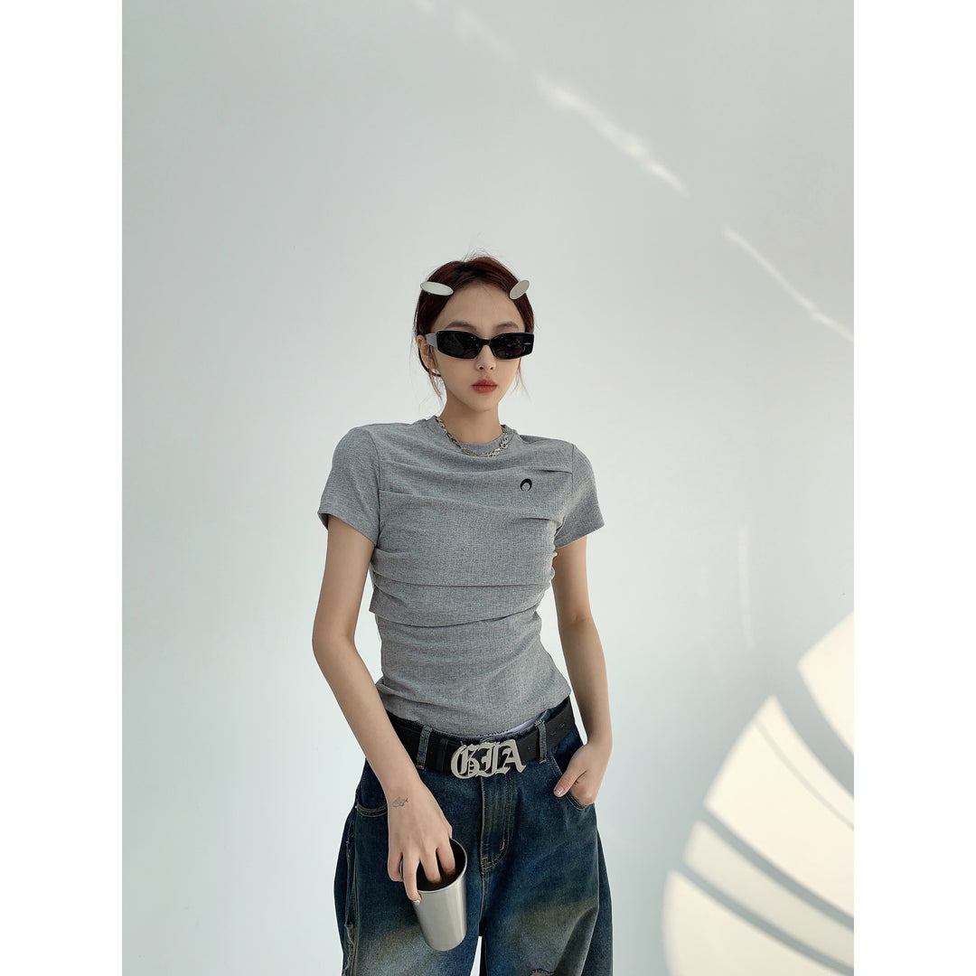 Casual Ribbed Turtleneck Top-The Korean Fashion