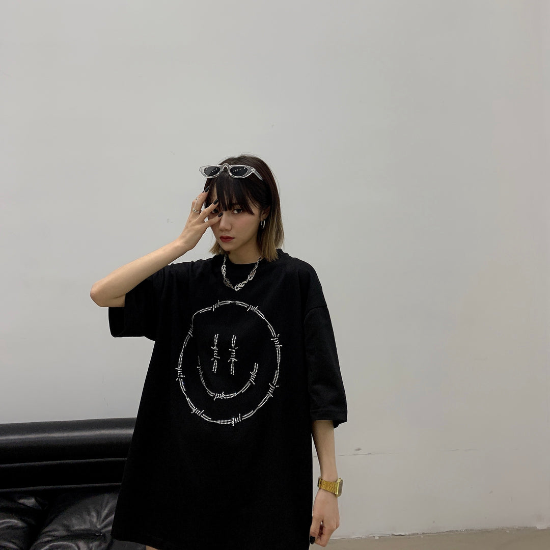 Graphic Oversized T-Shirt-The Korean Fashion