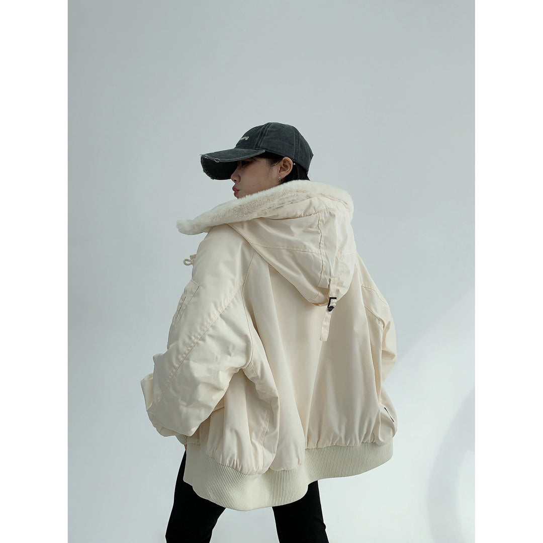 Casual Hooded Winter Jacket-The Korean Fashion