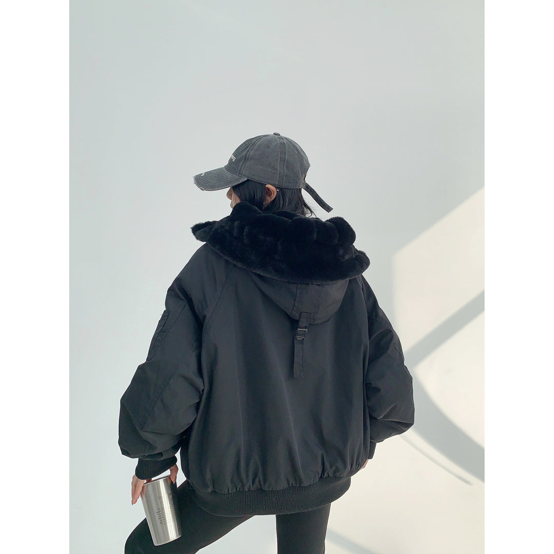 Casual Hooded Winter Jacket-The Korean Fashion