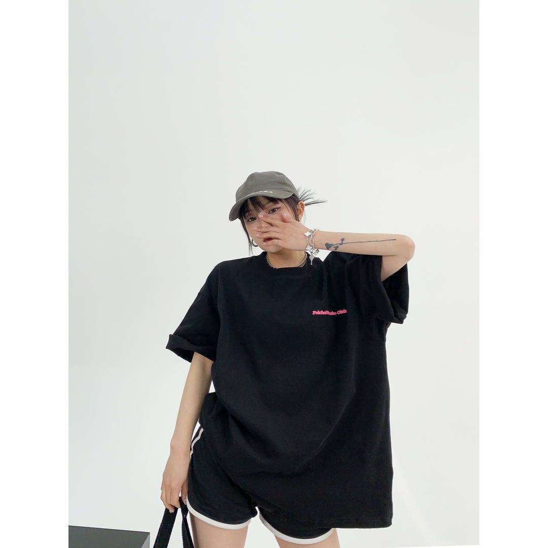 Casual Graphic Oversized T-Shirt