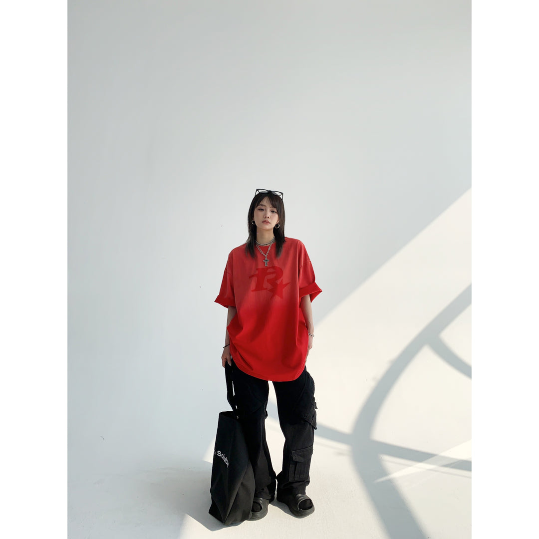 Oversized Graphic T-Shirt-The Korean Fashion