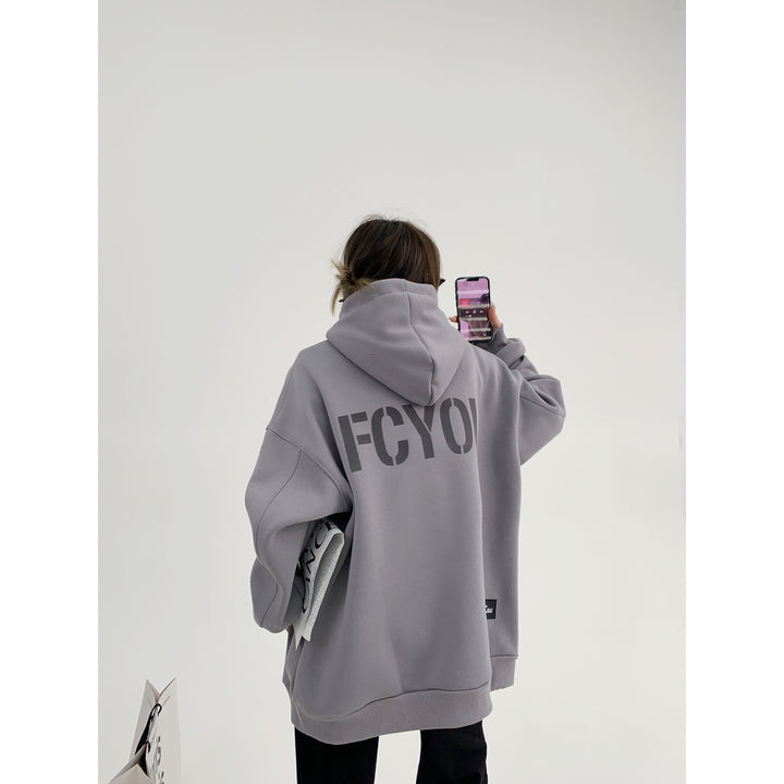 Oversized Graphic Hoodie-The Korean Fashion