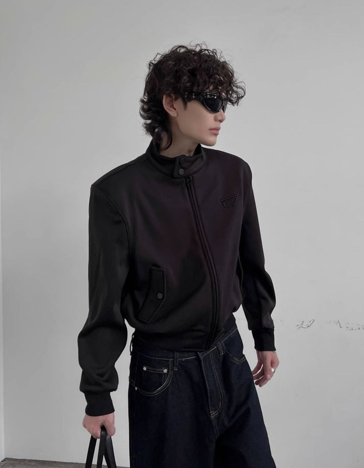 Stand Collar Bomber Jacket