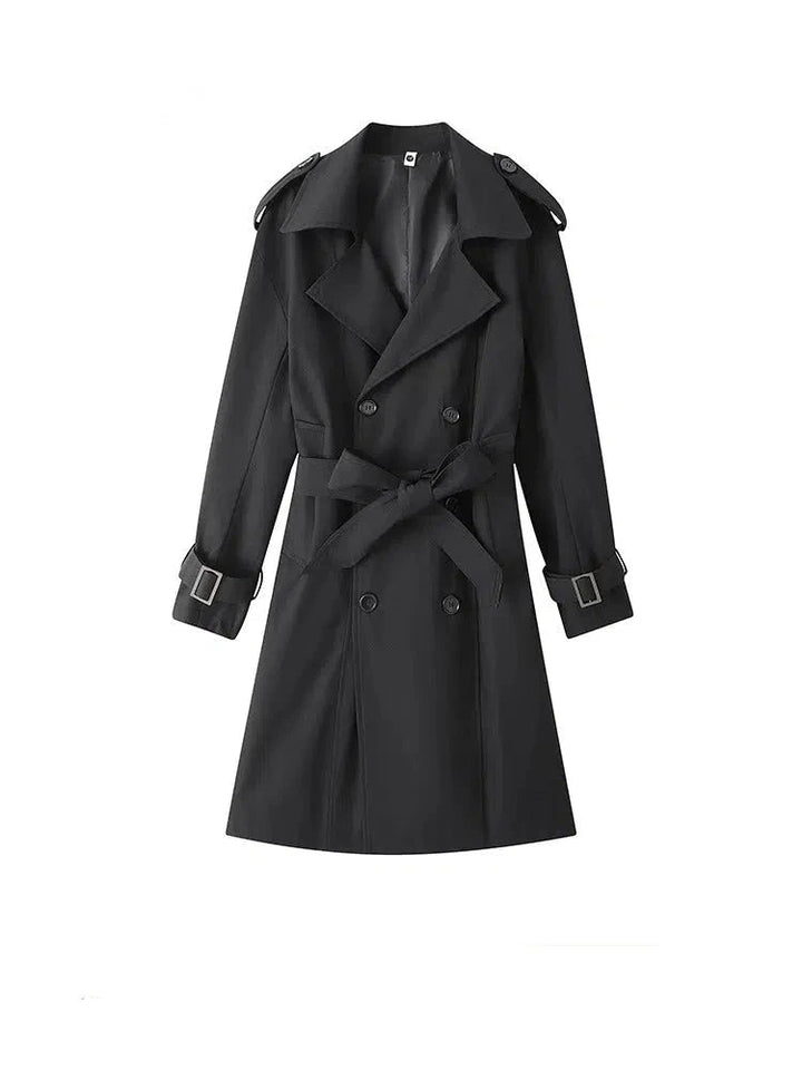 Adjustable Belt Trench Coat