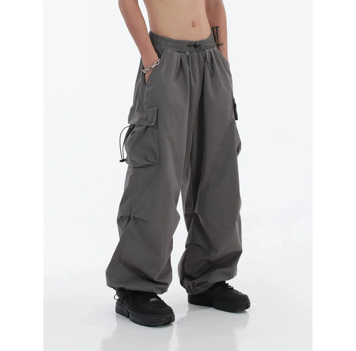 Adjustable Drawstrings Cargo Pants