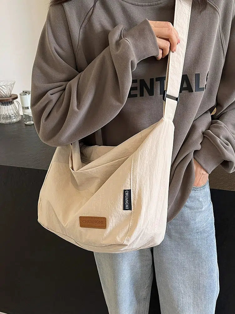 Adjustable Strap Casual Shoulder Bag