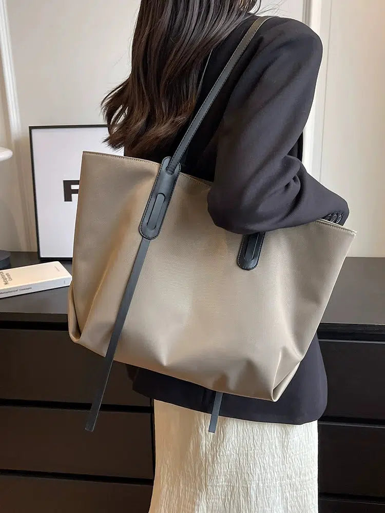 Adjustable Strap Large Casual Tote Bag