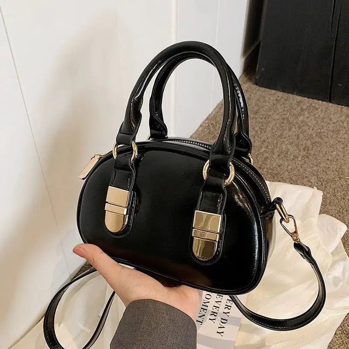 Adjustable Strap Mini Satchel Handbag