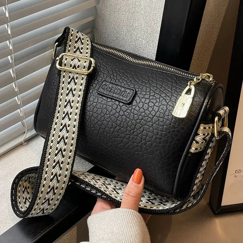 Adjustable Strap Stylish Barrel Bag