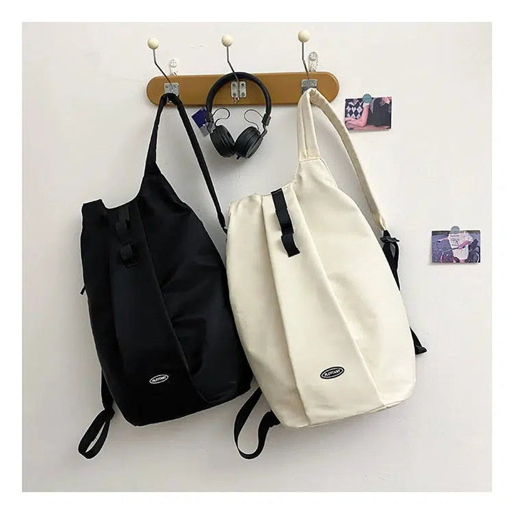 Adjustable Straps Casual Canvas Backpack