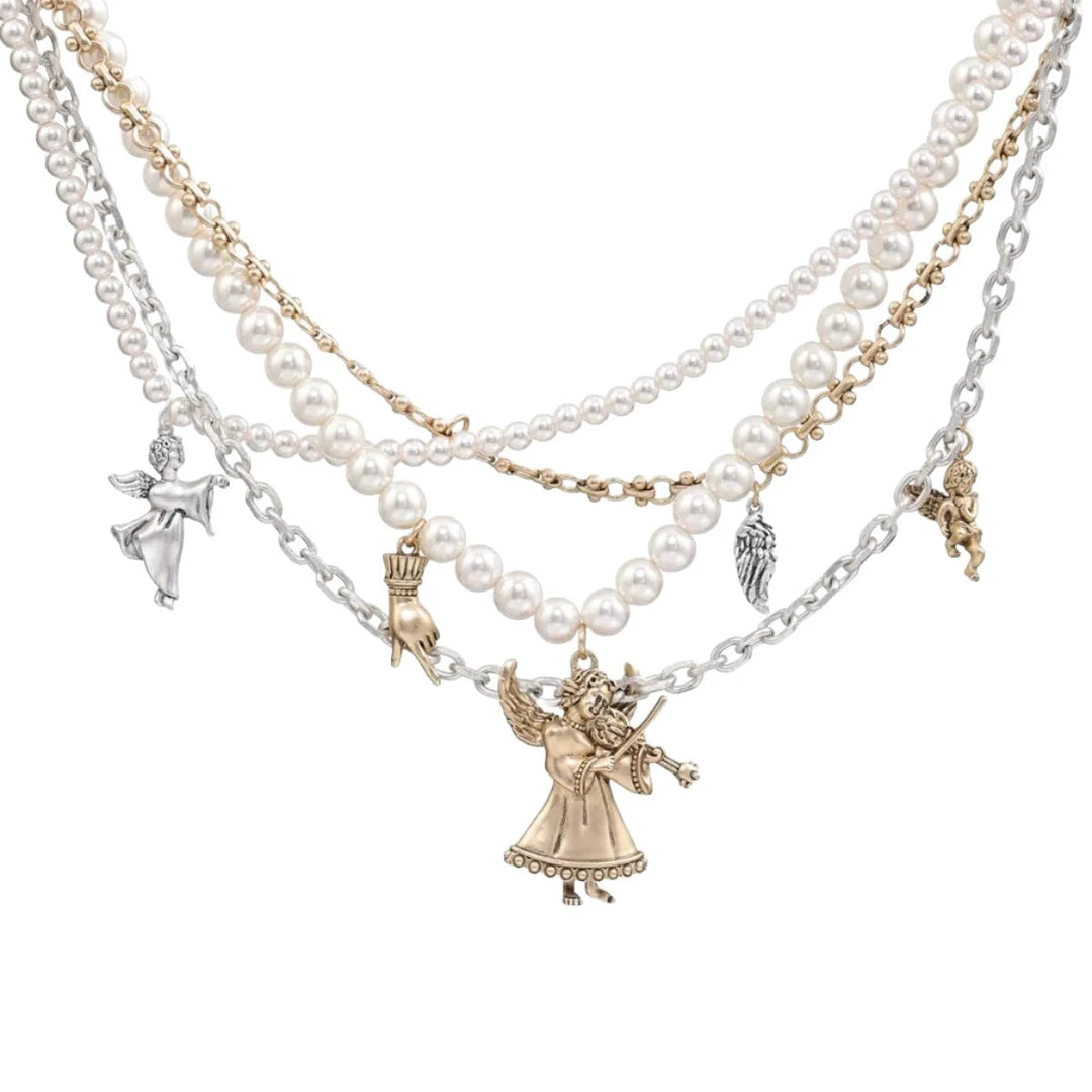 Angel Pearl Necklace