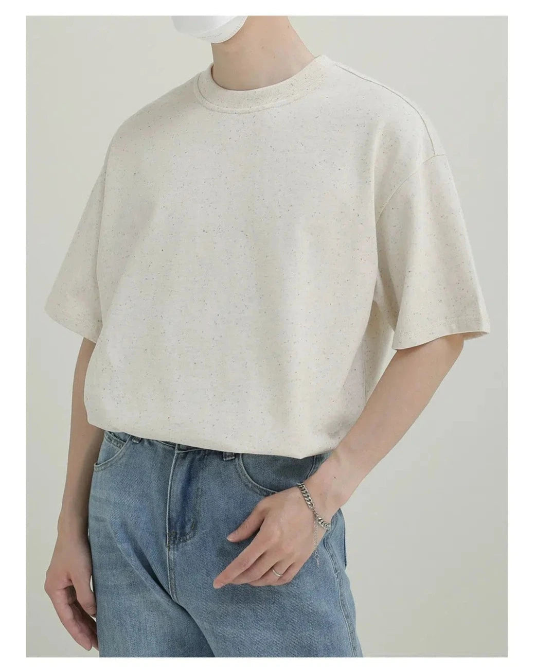 Apricot Round Neck T-shirt