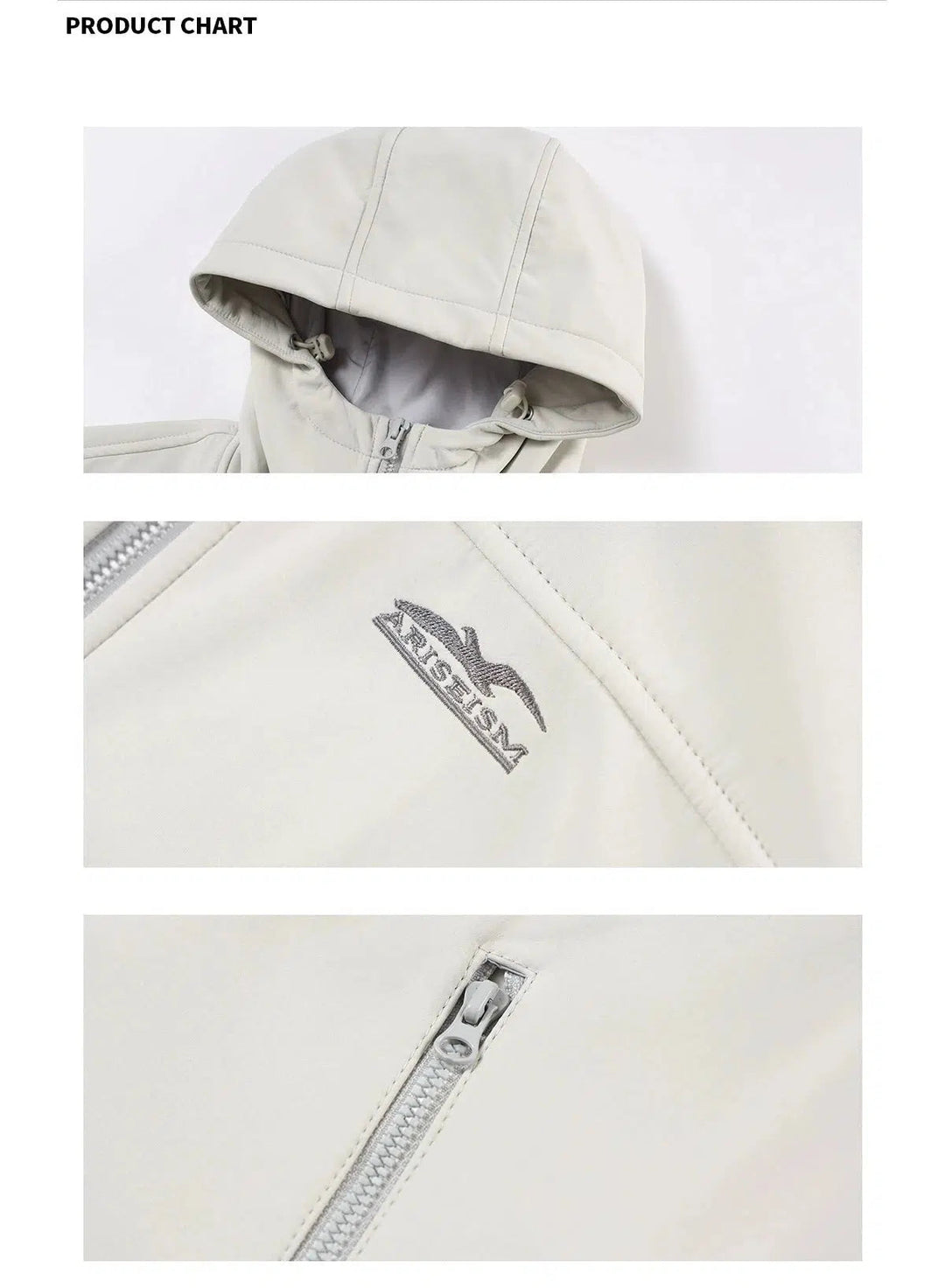 Athletic Zip-Up Coat with Integrated Hood