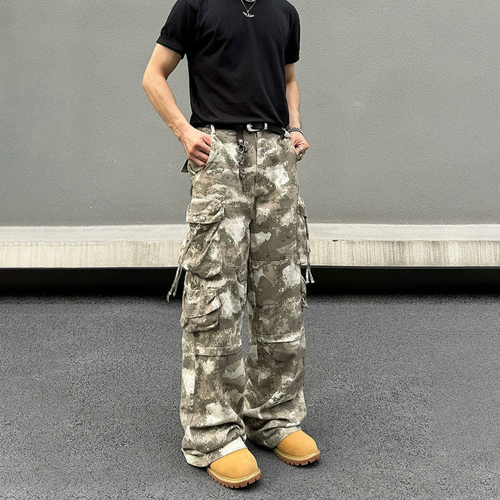 Baggy Camouflage Cargo Pants