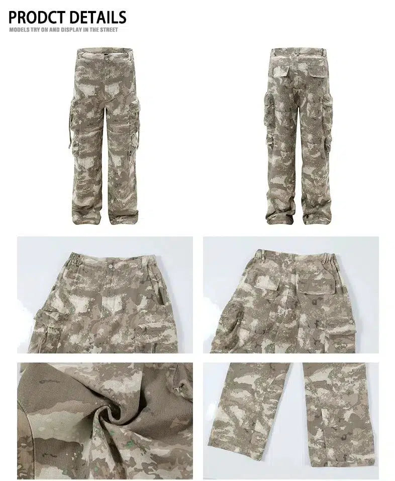 Baggy Camouflage Cargo Pants