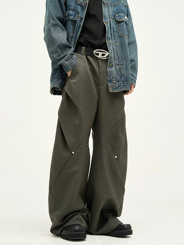 Baggy Cargo Overalls Pants