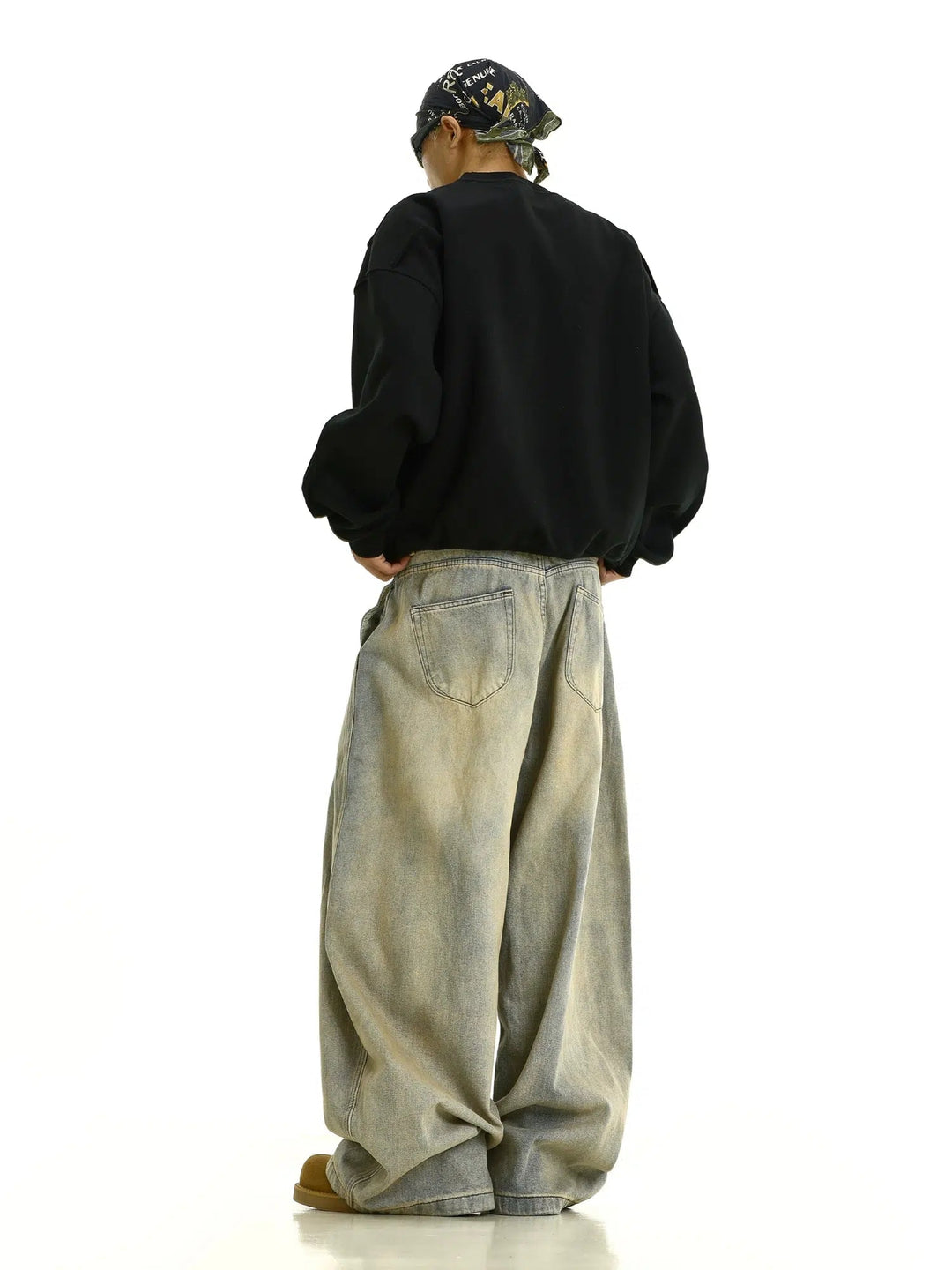 Baggy Denim Pants