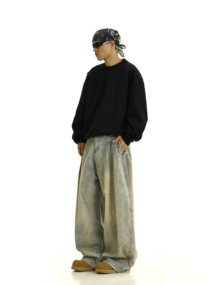 Baggy Denim Pants