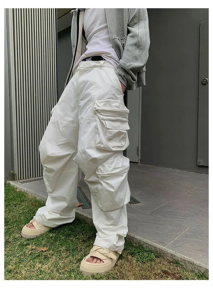 Baggy Multi-pocket Cargo Pants