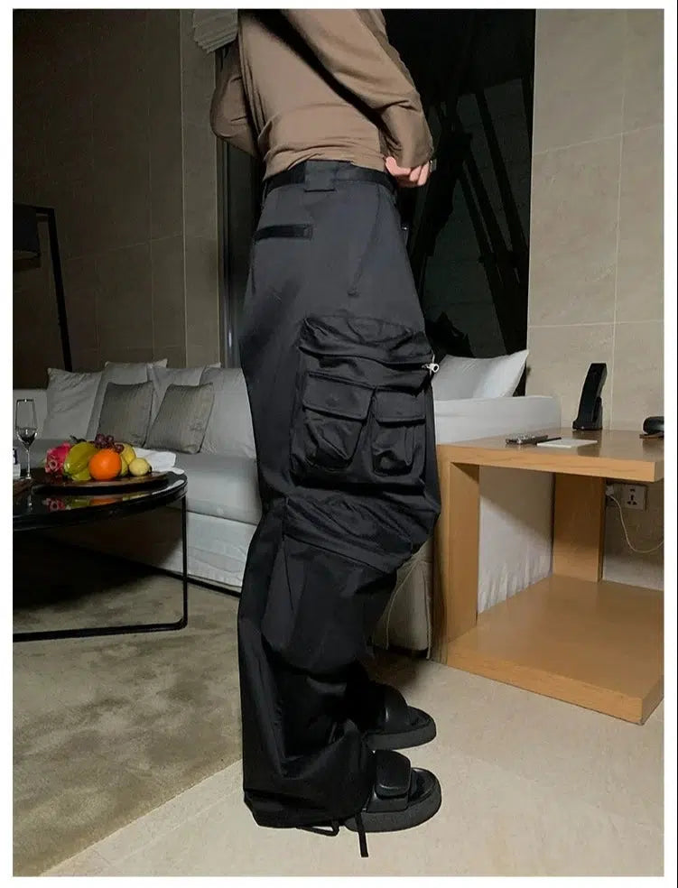 Baggy Multi-pocket Cargo Pants