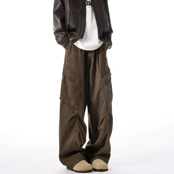 Baggy Pockets Cargo Pants