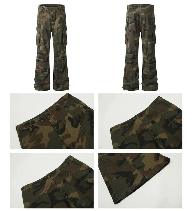 Baggy Pockets Cargo Pants