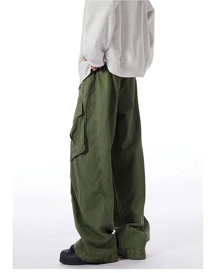 Baggy Pockets Cargo Pants