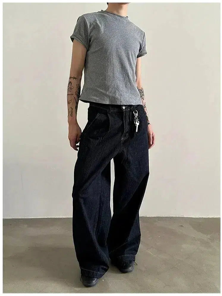 Baggy Wide-Leg Jeans