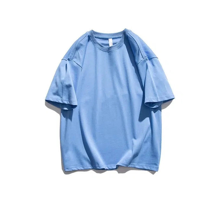 Basic Casual Half-Sleeved Basic T-Shirt