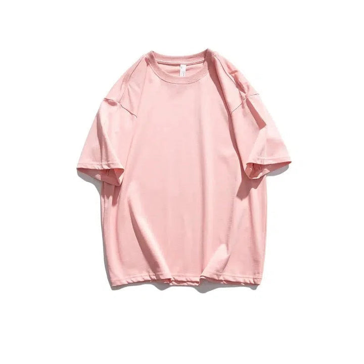 Basic Casual Half-Sleeved Basic T-Shirt