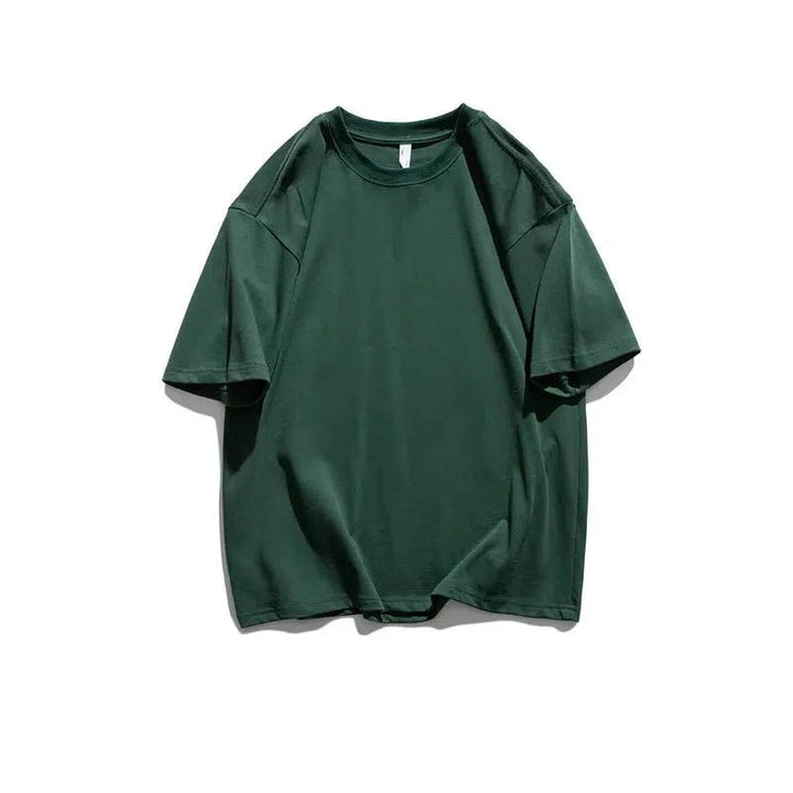 Basic Casual Half-Sleeved Basic T-Shirt