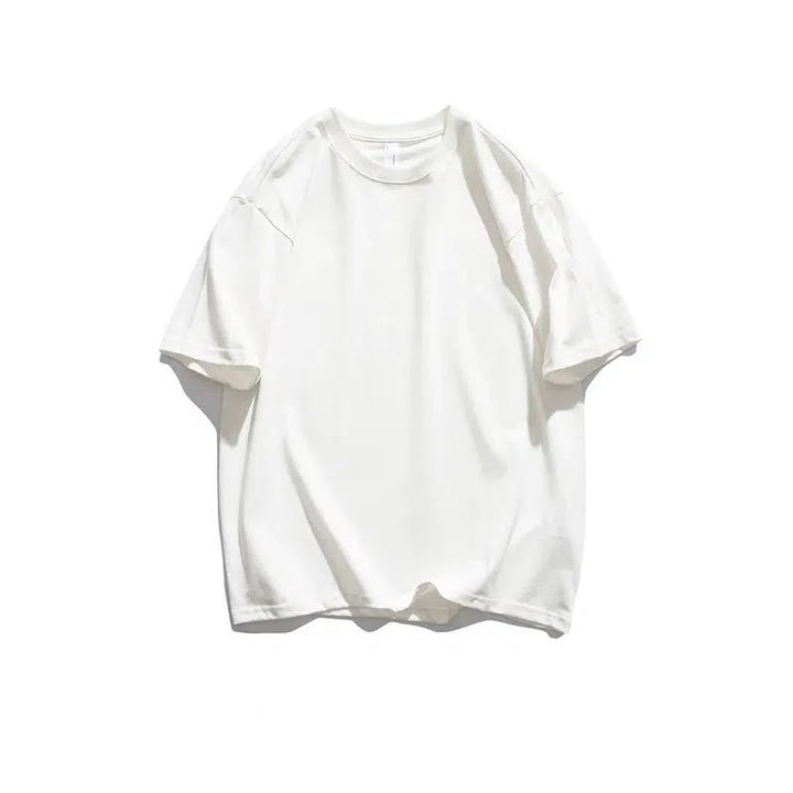 Basic Casual Half-Sleeved Basic T-Shirt