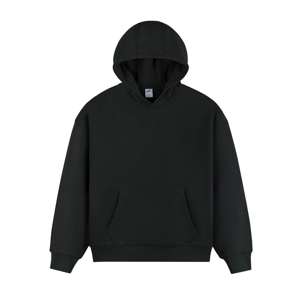 Basic Long Cotton Hoodie