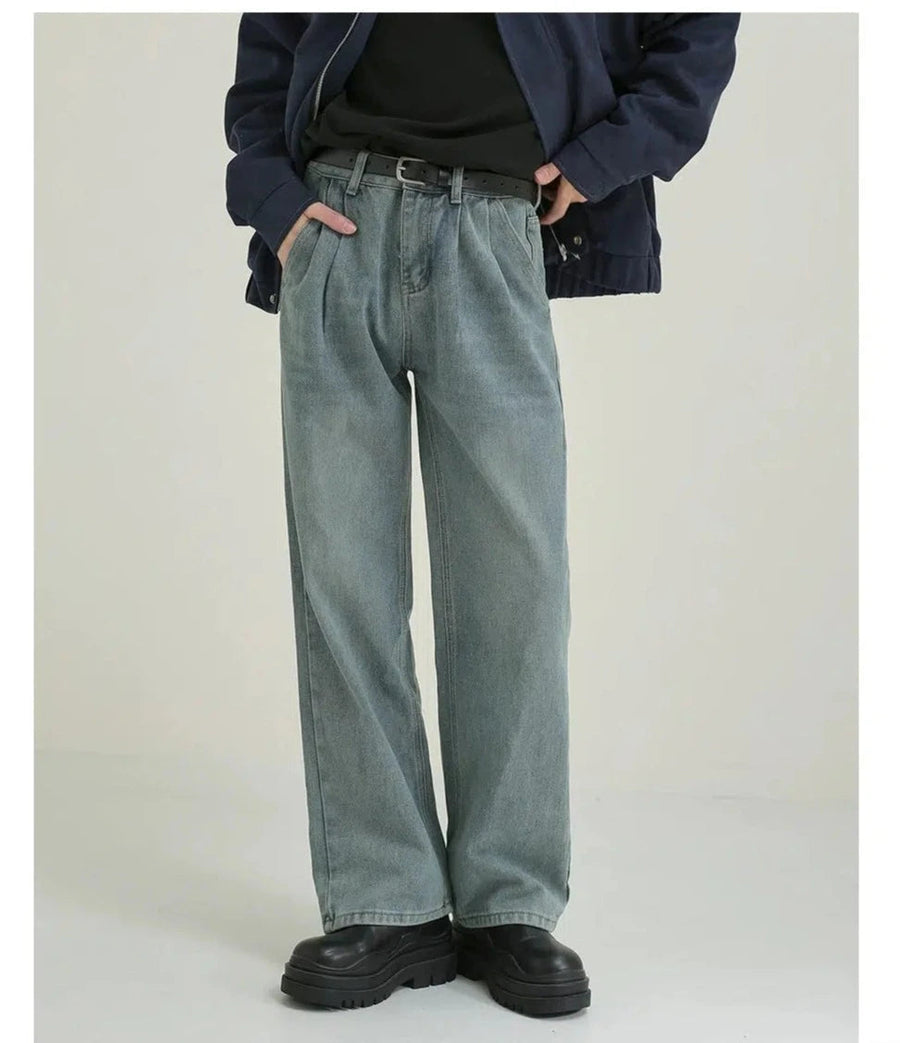 Basic Straight-leg Jeans