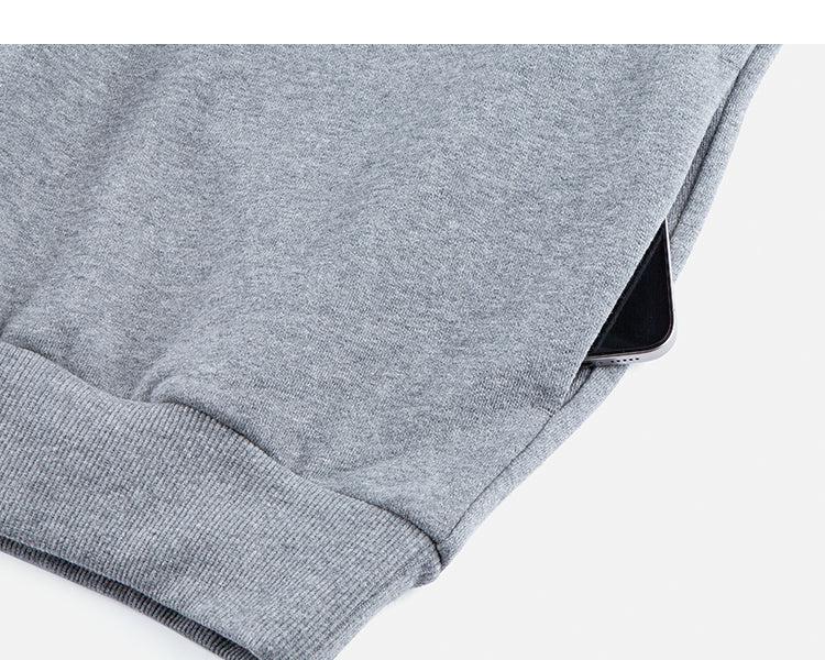 Basic Washed Drop Shoulder Sweatshirt