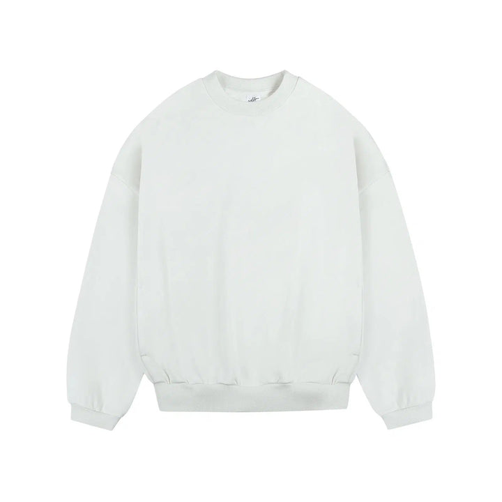 Basic Washed Drop Shoulder Sweatshirt