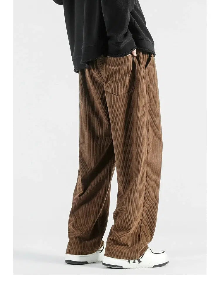 Belt Corduroy Pants