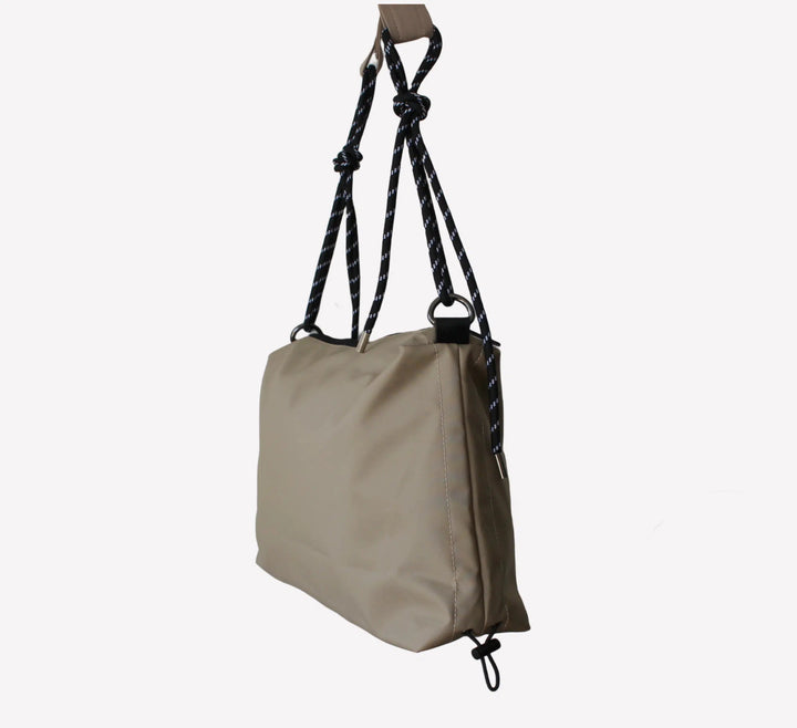 Black Canvas Shoulder Bag