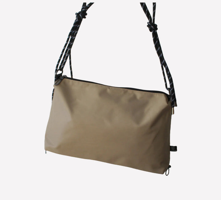 Black Canvas Shoulder Bag