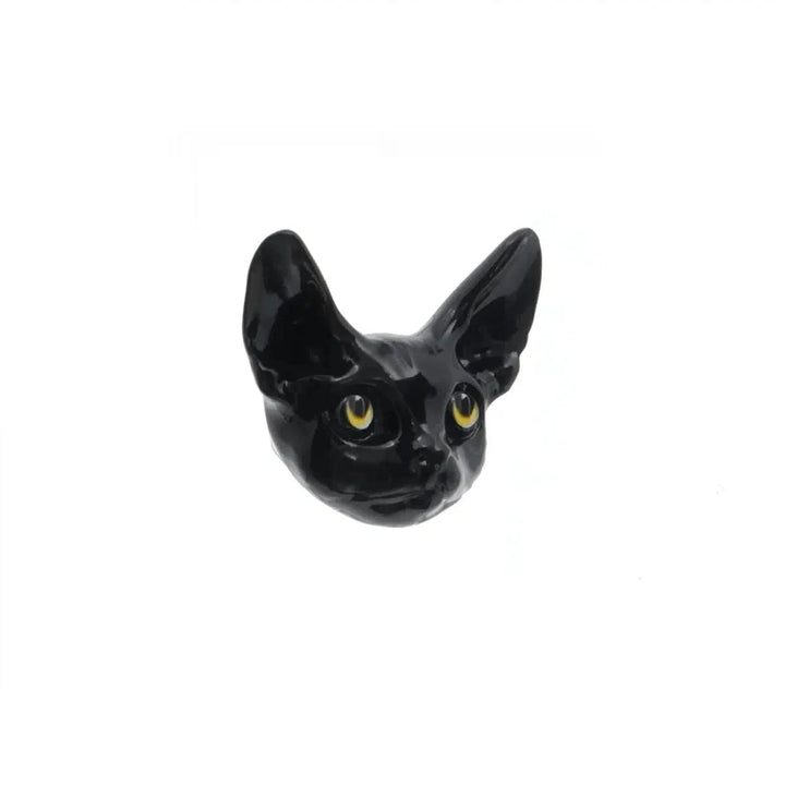 Black Cat Earrings