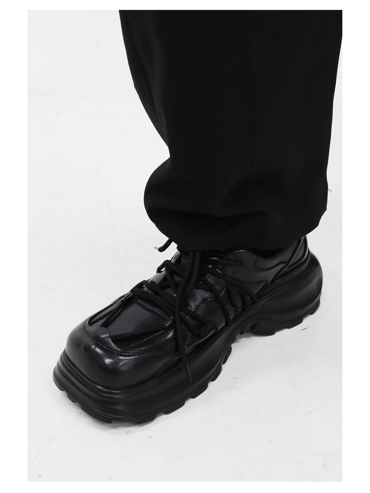 Black Chunky Shoes