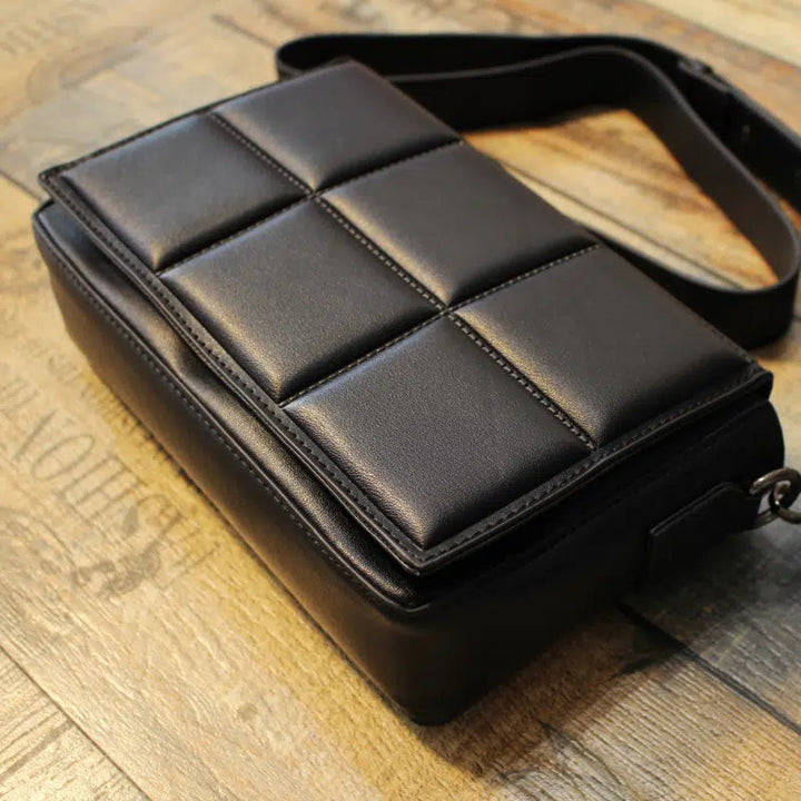 Black Cross-body Box bag