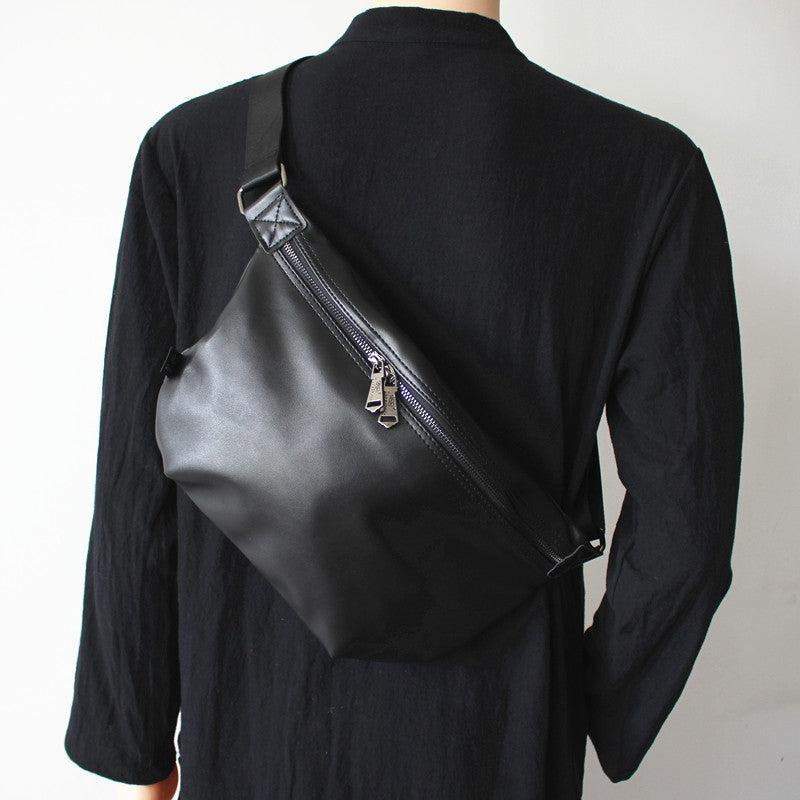 Black Crossbody Hobo Bag