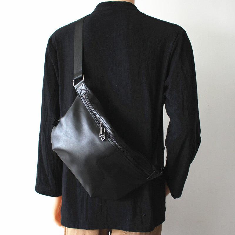 Black Crossbody Hobo Bag