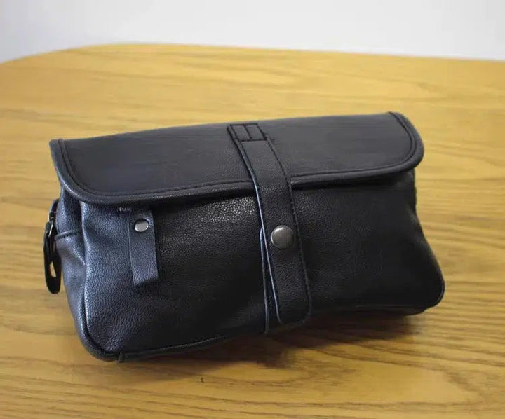 Black Crossbody Leather Bag