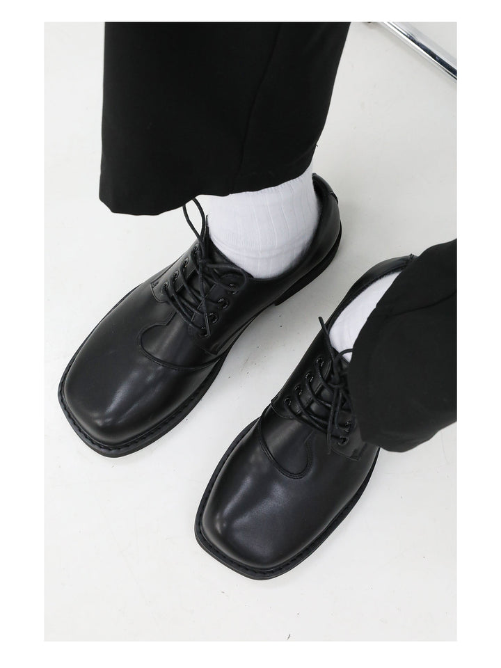 Black Leather Dress Shoes