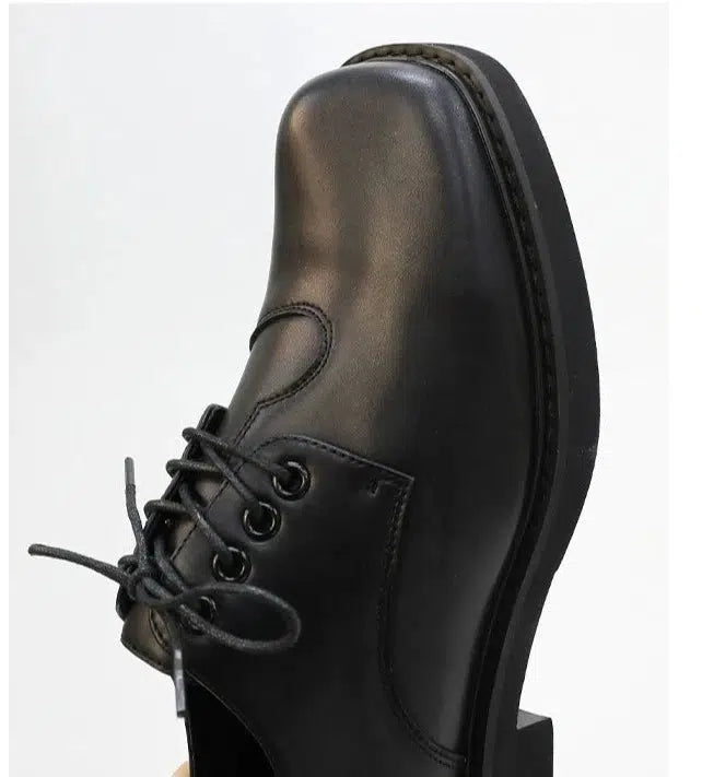 Black Leather Dress Shoes